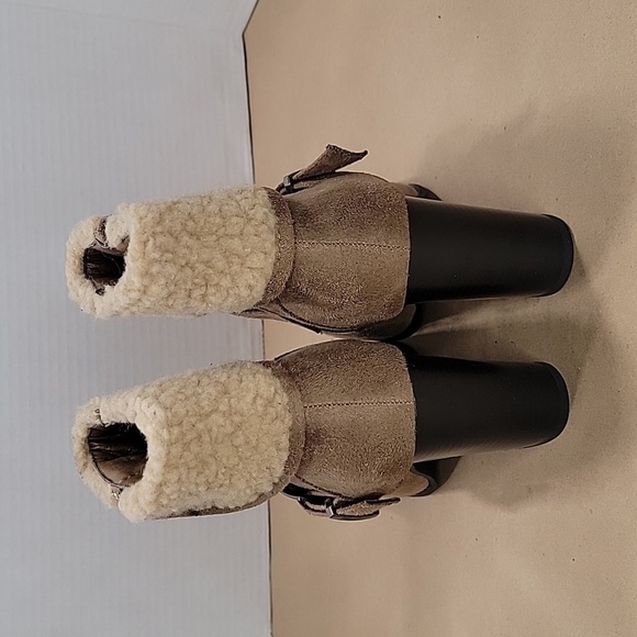 Forever Chunky Heel Ankle Boots Size 8 NWOT - Picture 6 of 9